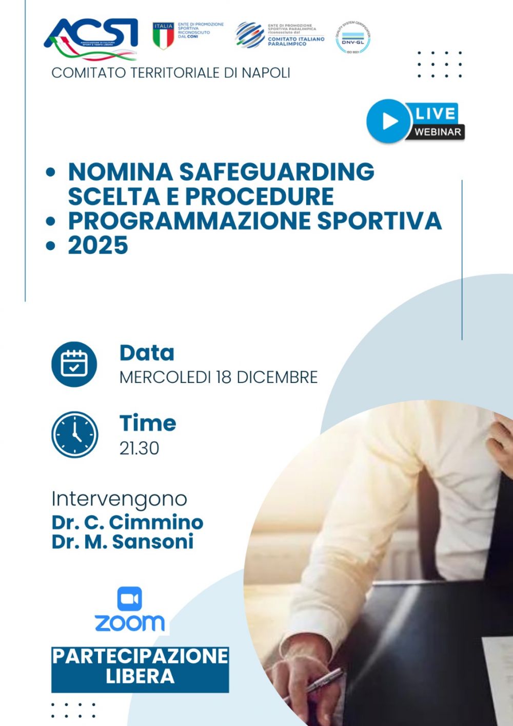 Live Webinar - ACSI Napoli