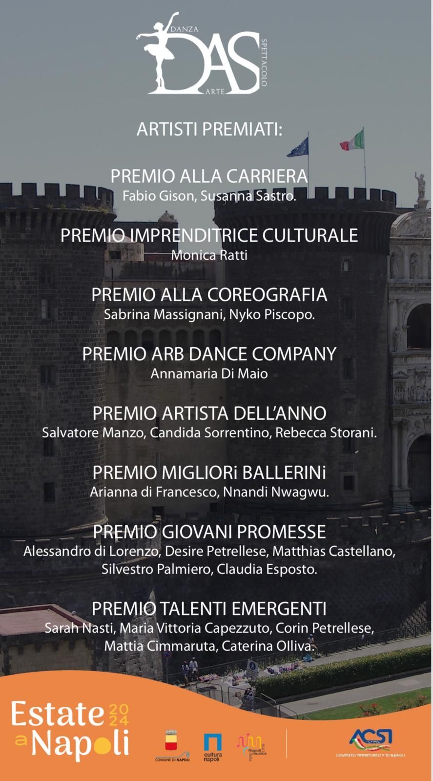 GRAN GALA' PREMIO DAS